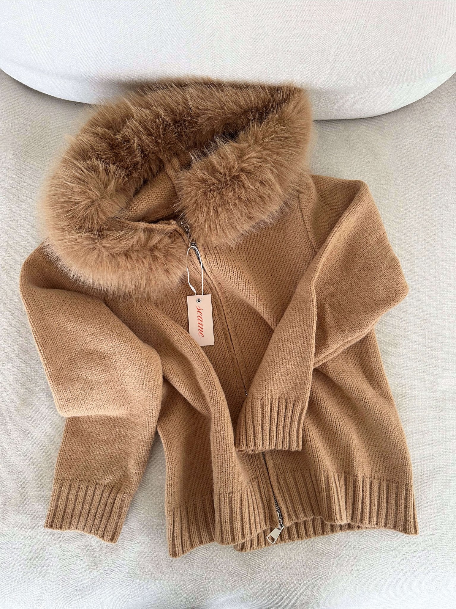 Alison Faux Fur Jacket - Image 5