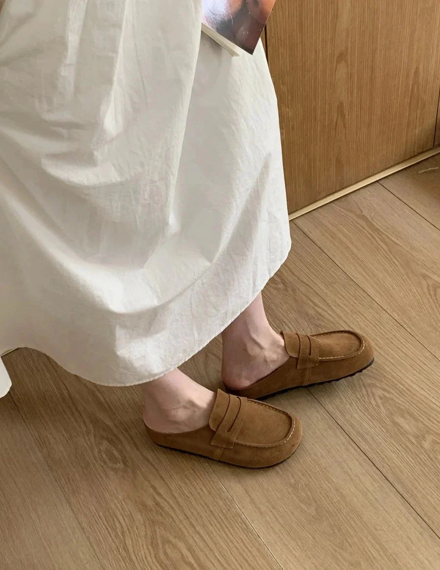 Cathy Sandals - British Style Slip-On - Image 3