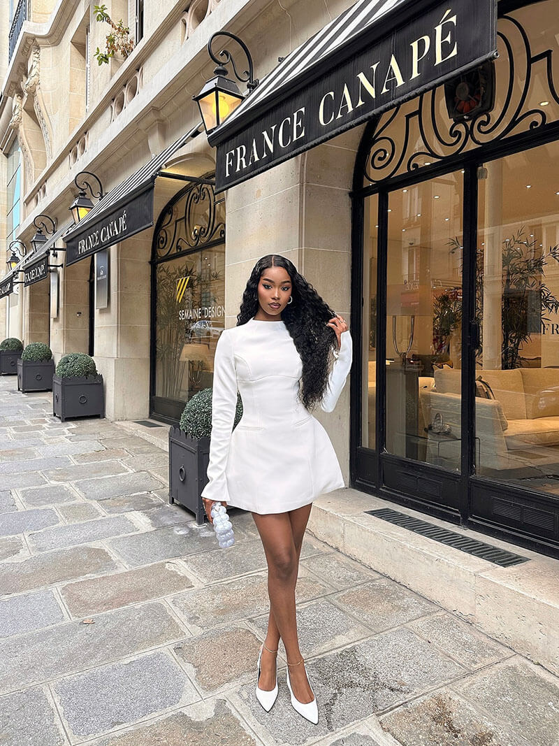 Elysia Mini Dress - Image 9
