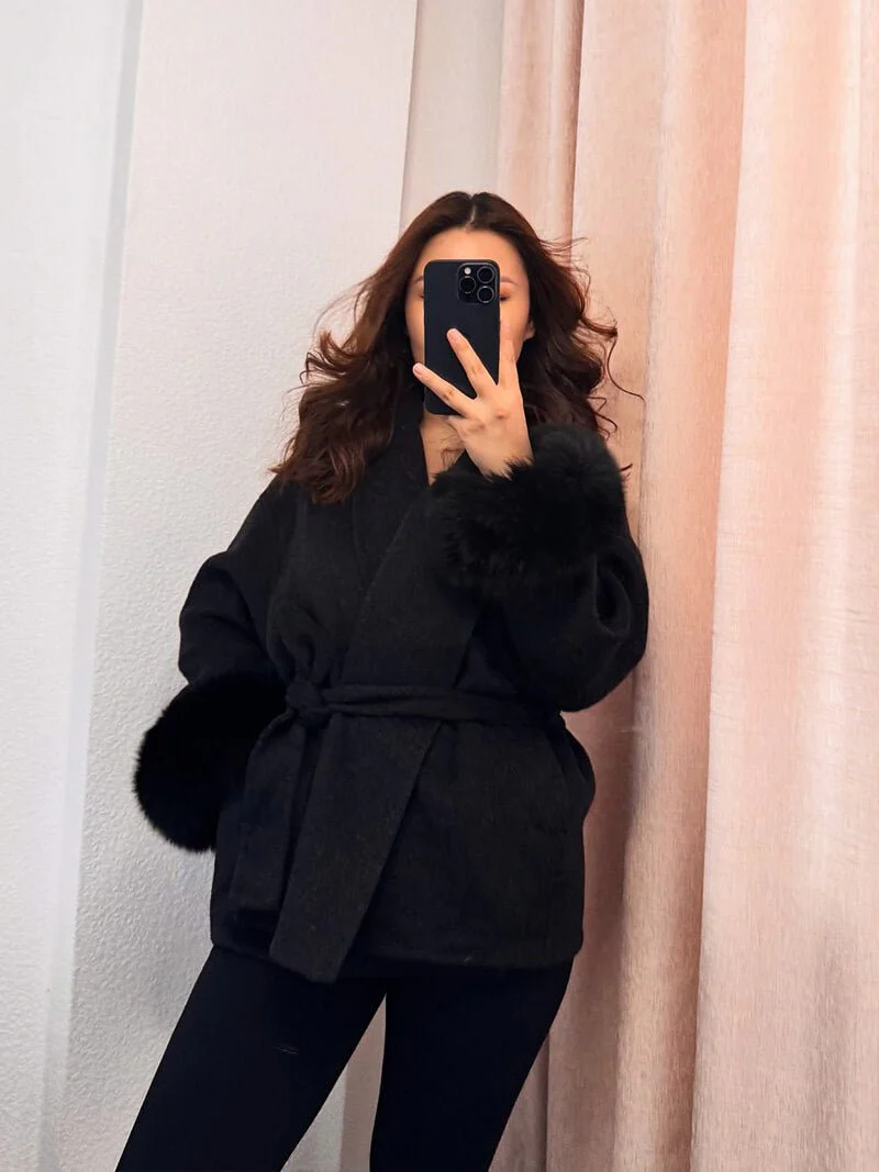 Grace Faux Fur Coat - Image 23