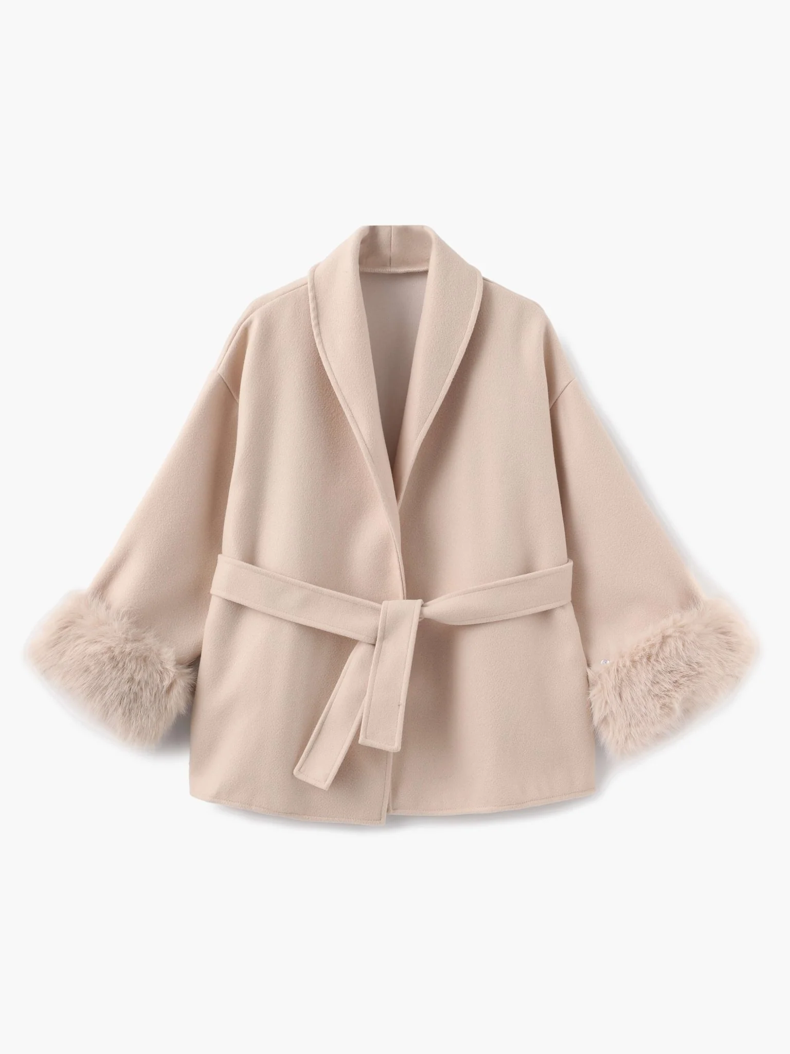 Grace Faux Fur Coat - Image 3