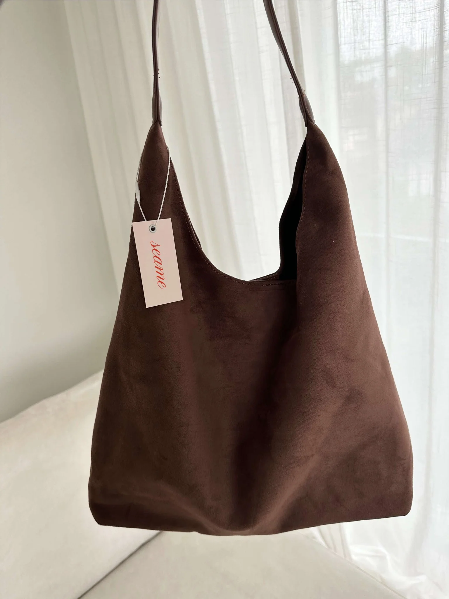 Jenna suede bag - Image 5