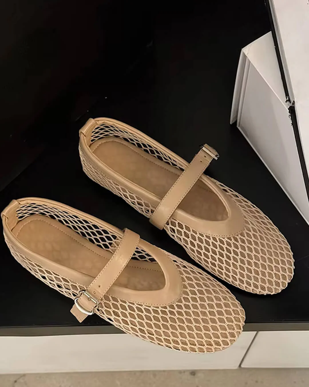 Margaux Mesh Ballet Flats - Image 18
