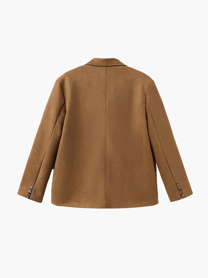 Matilda faux suede Blazer - Image 3